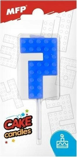 Mfp Papierkuchenkerze Nummer 7 Blau 8800103