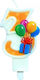 Mk Trade Kerze Nummer 3 Luftballons