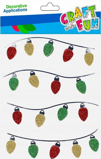 Craft with Fun Αυτοκόλλητα 4τμχ