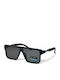 Optosquad Men's Sunglasses with Black Plastic Frame and Black Gradient Lens 24932