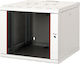 Equip Serverschrank 19" 09HE 600x600mm Glastür Grau
