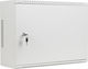Шкаф за монтаж на стена Lanberg Cabinet 19 инча 4U+3U 540x200 нископрофилен сгъваем сив 13148722 5901969433432