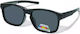 Optosquad Τετράγωνα Παιδικά Γυαλιά Ηλίου με Polarized Φακό Μαύρα