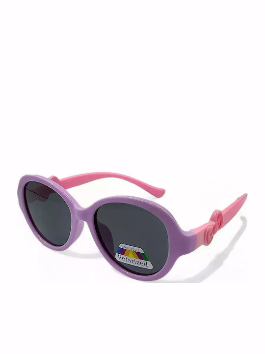 Optosquad Oversized Παιδικά Γυαλιά Ηλίου με Polarized Φακό Ροζ