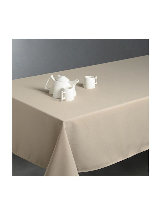 Atmosphera Tablecloth Stain Resistant Beige 300...