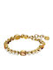 Dyrberg/Kern Women's Steel Gold Plated Bracelet 17cm