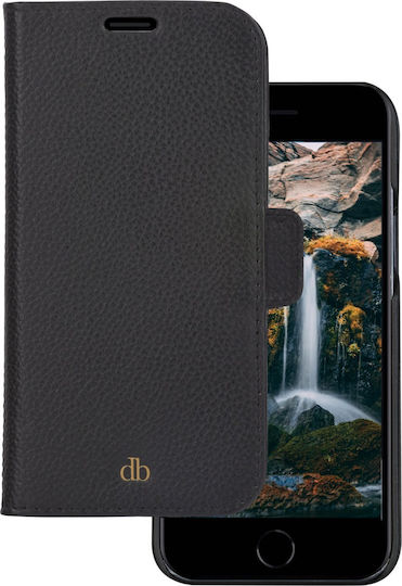 dbramante1928 York Wallet Δερμάτινο Μαύρο (iPhone SE/8/7)