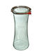 Weck Set 6buc Borcane Uz General cu capac Sticlă Transparent 700ml