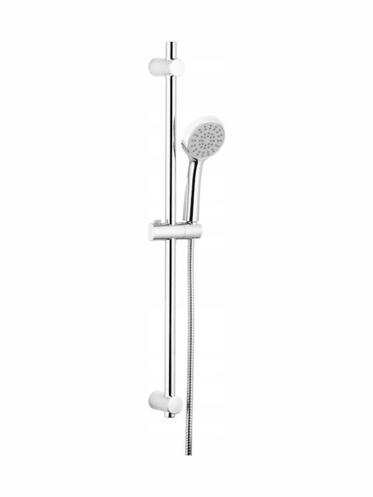 KFA Duschsäule ohne Armatur Silber