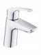 Grohe Αναμεικτική Μπαταρία Νιπτήρα Ασημί