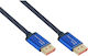 Alcasa Kabel DisplayPort-Stecker - DisplayPort-Stecker 1m Blau