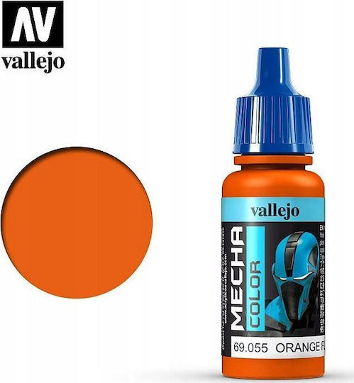 Acrylicos Vallejo Modellbau Farbe Orange Fluorescent 17ml
