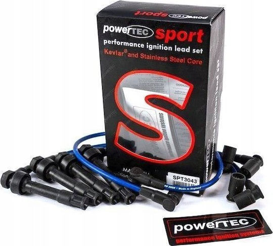 Καλώδια Ανάφλεξης Powertec Powertec Bmw M3 E30 2.3l 86-92 Κόκκινα
