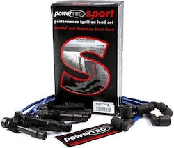 Καλώδια Ανάφλεξης Powertec Powertec Opel Calibra Vectra Omega Saab 900 2.5 3.0 V6 Κόκκινα