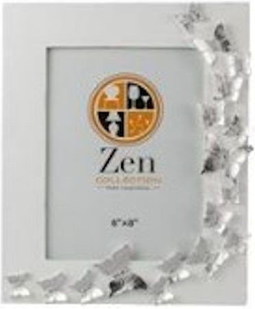 Zen Collection Рамка За Снимки Пластмасова С Бял Рамка