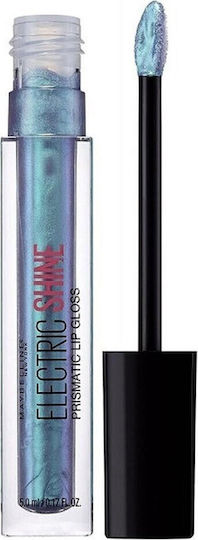Maybelline Electrio Shine Lip Gloss 165 Ηλεκτρικό Blue 5ml
