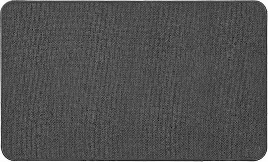 Douceur d'Intérieur Rectangular Kitchen Mat 75x45cm Gray