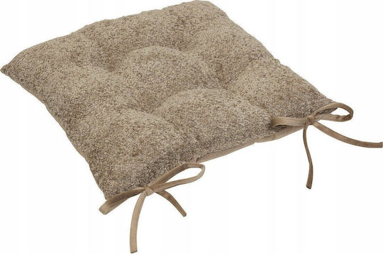Atmosphera Gartenstuhlkissen Beige 38x38cm.