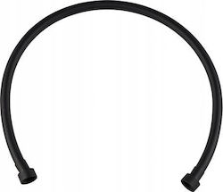 Σωλήνας Ντους Invena Σωλήνας Σύνδεσης 80 Cm Black Czarny Pvc