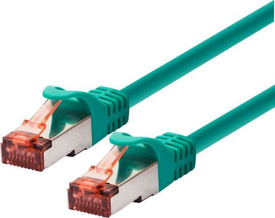 Logon F/UTP Cat.6a Кабел за Ethernet мрежа 20м Зелен 1бр