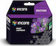 Incore Συμβατό Μελάνι Εκτυπωτή InkJet Brother LC123M 15ml Ματζέντα 1τμχ