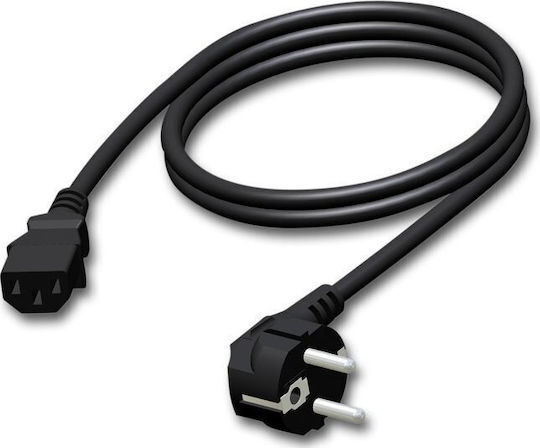 Procab Καλώδιο Schuko - Schuko 1.5m (CAB490/1.5) 1τμχ