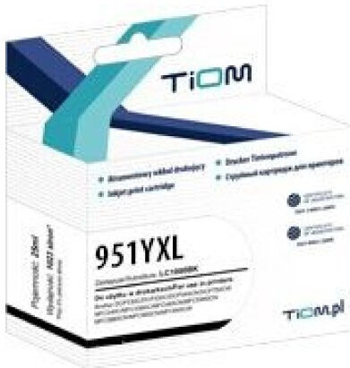 Tiom Compatible Inkjet Printer Ink HP CN048AE Yellow 1pcs