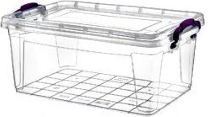 Katex Plastic Storage Box with Lid 0.75L