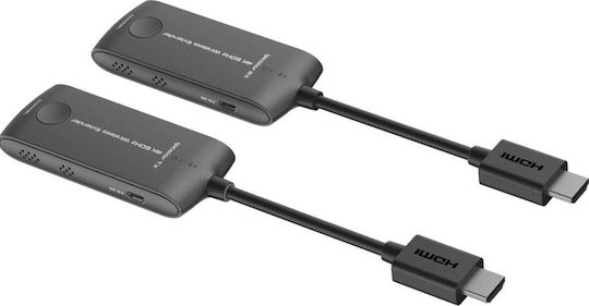 Premiumcord HDMI-Verlängerung Premiumcord Wireless Mini 4k@60hz bis zu 20m