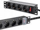 Qoltec Rack Power Strip 54603 1Stück