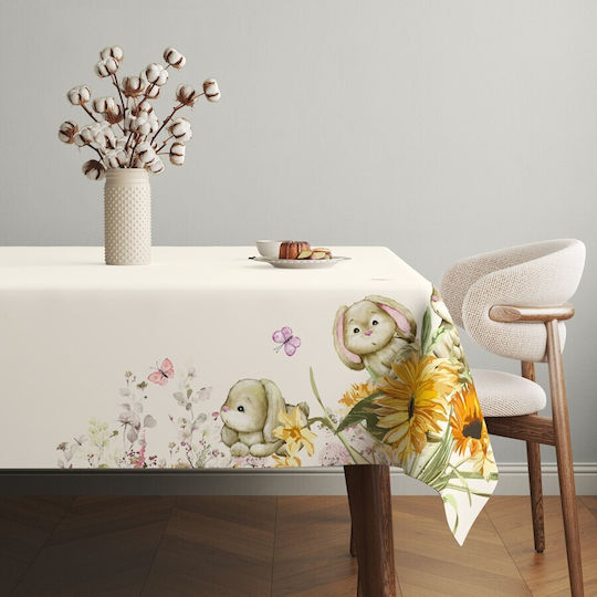 Ostertischdecke 100% Baumwolle 140x220cm Club Cotton Mochi