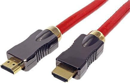 Roline Ъглов HDMI Кабел HDMI Мъжки - HDMI Мъжки 3м Червен