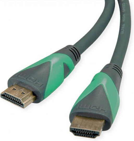 Roline Cablu HDMI de sex masculin - HDMI de sex masculin 3m Verde