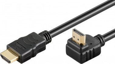 Goobay HDMI 2.0 Premium High Speed 4K 60Hz HDR Кабел HDMI Мъжки - HDMI Мъжки 2м Черен
