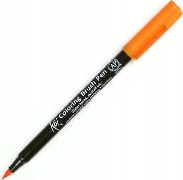 Bruynzeel Sakura Sakura Koi Colored Brush Marker 5 Orange
