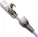 Qoltec Βύσμα Qoltec Rj45 Χωρίς Εργαλεία Stp Cat6a Jack Pin T568b T568a