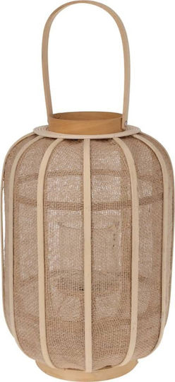 vidaXL Laterne Rattan Beige 28x40x40cm 1Stück