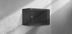 Lanberg Wandmontierter 6U Rack-Schrank