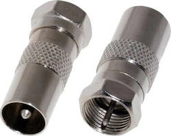Libox Σύνδεσμος Θηλυκό F Θηλυκό Κεραίας Lb0201 Libox Libox Σύνδεσμος Θηλυκό F Θηλυκό Κεραίας Lb0201 Libox