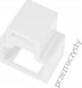 RJ45 заключващ щепсел Alantec срещу неоторизирано изключване, прозрачен, пакет от 24 + ключ Alantec