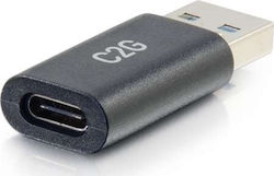 Adapter USB C2G C2G USB C USB Adapter Superspeed USB 5Gbps F M Adapter USB 24 Pin USB-C mit reversibler USB Typ A M USB 3.0 geformt Schwarz Adapter USB C2G C2G USB C USB Adapter Superspeed USB 5Gbps F M Adapter USB 24 Pin USB-C mit reversibler USB Typ A M USB 3.0 geformt Schwarz