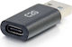 Adapter USB C2G C2G USB C USB Adapter Superspeed USB 5Gbps F M Adapter USB 24 Pin USB-C mit reversibler USB Typ A M USB 3.0 geformt Schwarz