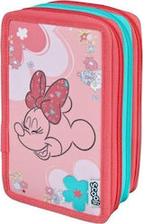 Dreifaches Federmäppchen Undercover Minnie Mouse