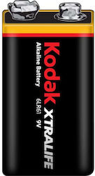 Kodak Xtralife Alkaline Battery 9V 1pcs