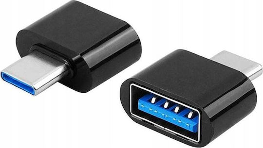 Προσαρμογέας Usb Lamex Adapter Otg Usb-c Τηλέφωνο Ποντίκι