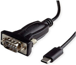 Av Value Adapterkabel Konverter USB Seriell Typ C RS232 Schwarz 1,8m Av Value Adapterkabel Konverter USB Seriell Typ C RS232 Schwarz 1,8m