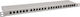 Inline 19" Patch Panel Cat.6a 0.5 U 24-port Dust Protection Grey