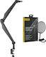 Mozos Mozos Black Microphone Stand Arm 80 Cm Sb41 + Ps-pro Microphone Pop Filter