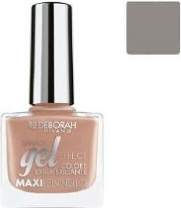 Deborah Milano Glossy Βερνίκι Νυχιών Μακράς Διαρκείας Castle Grey 8.5ml
