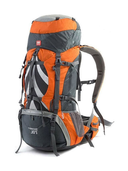 Naturehike Туристическа Раница 70л Водоустойчива Оранжева Експедиция